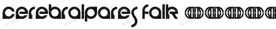 CerebralPares Falk字体转换